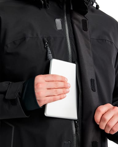 4484 Lightweight lined Winter Jacket Stretch