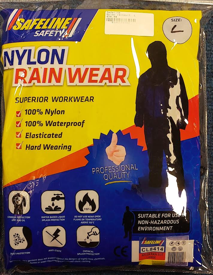 SAFELINE NYLON RAINWEAR