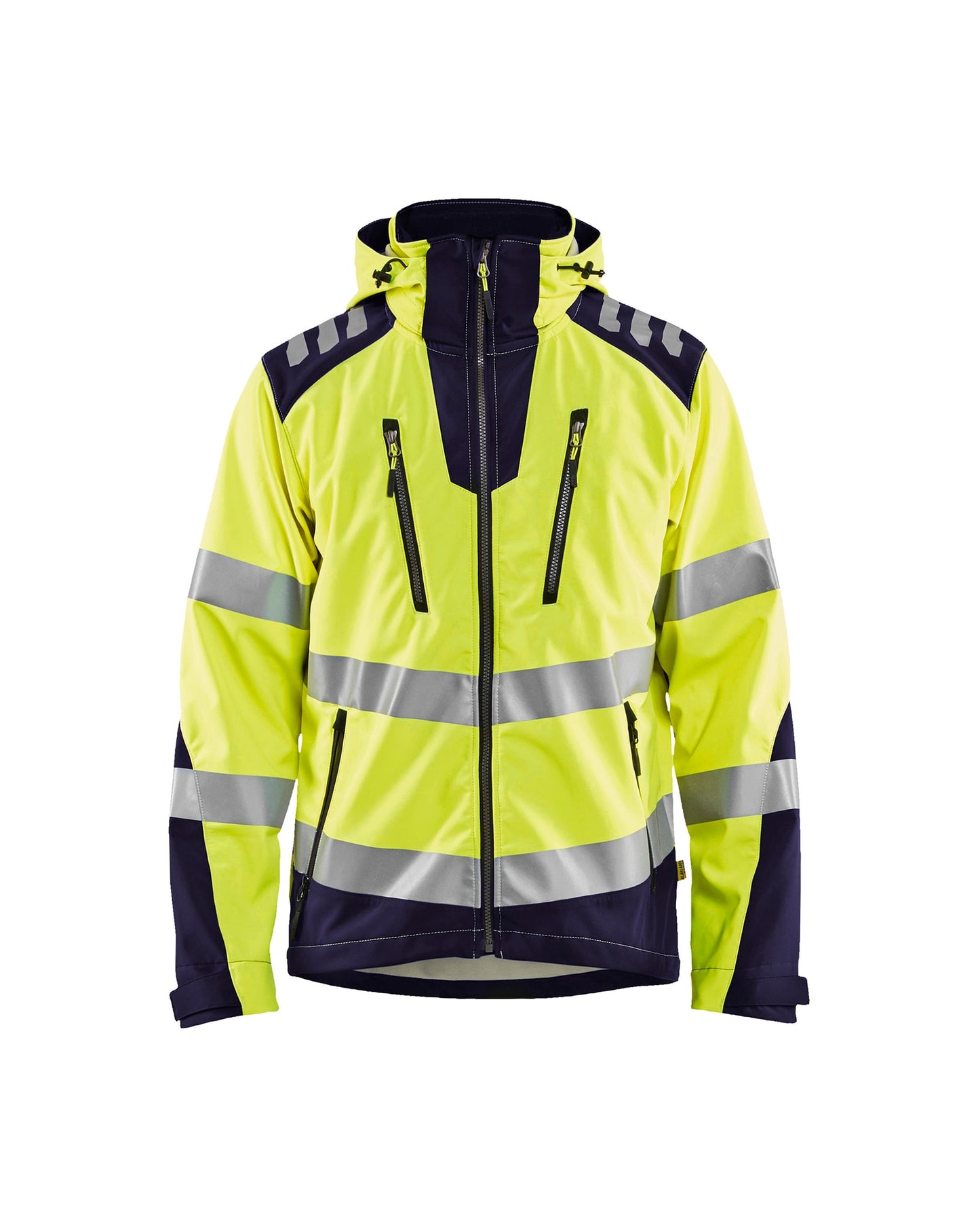 4491 Blaklader HIGH VIS LIGHT SOFTSHELL JACKET