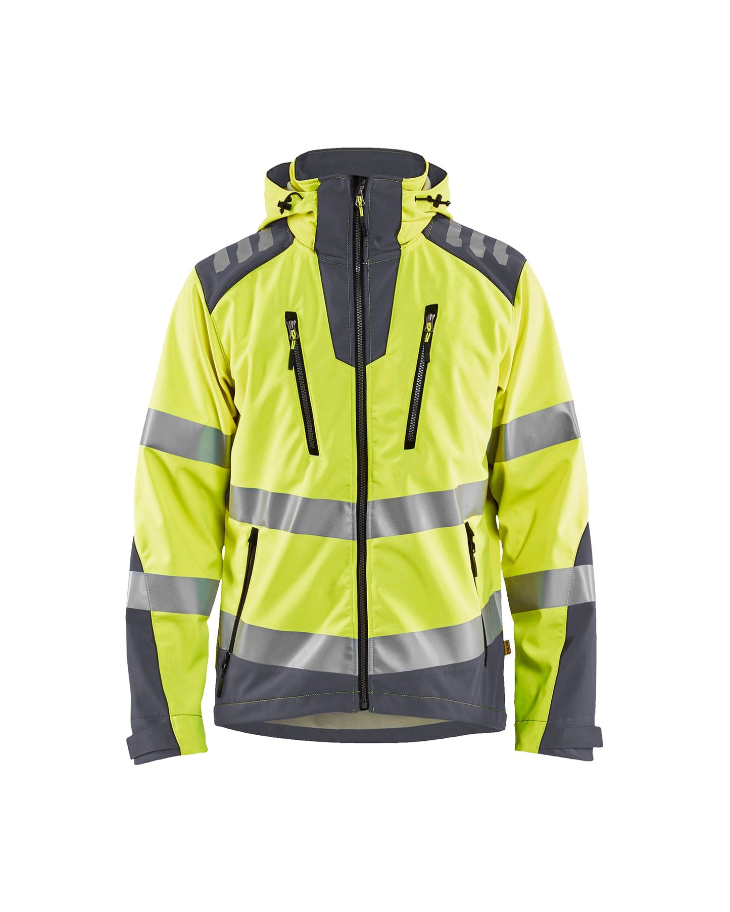 4491 Blaklader HIGH VIS LIGHT SOFTSHELL JACKET