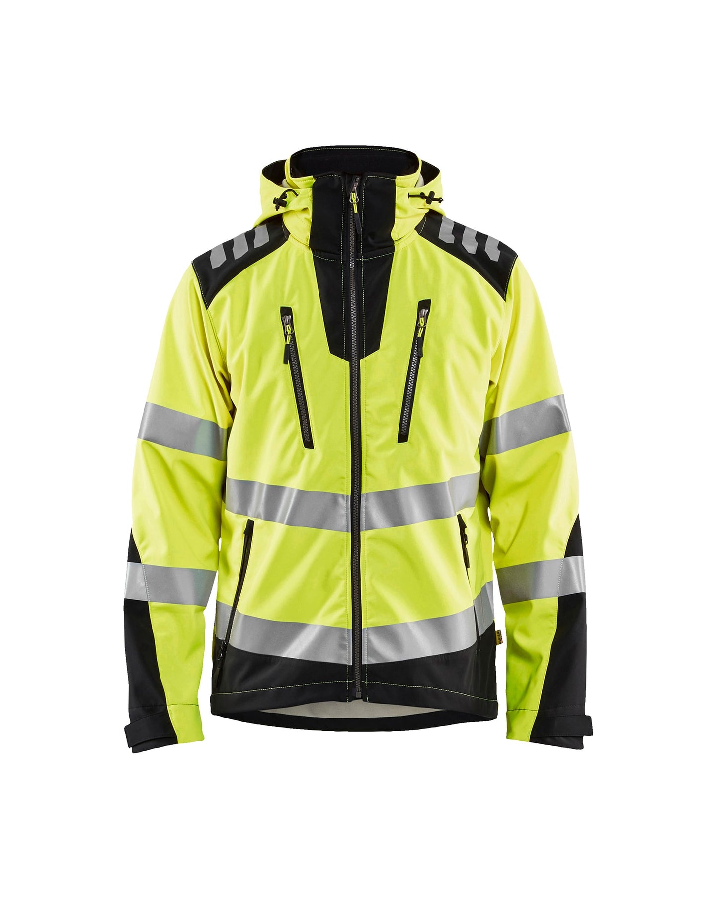 4491 Blaklader HIGH VIS LIGHT SOFTSHELL JACKET