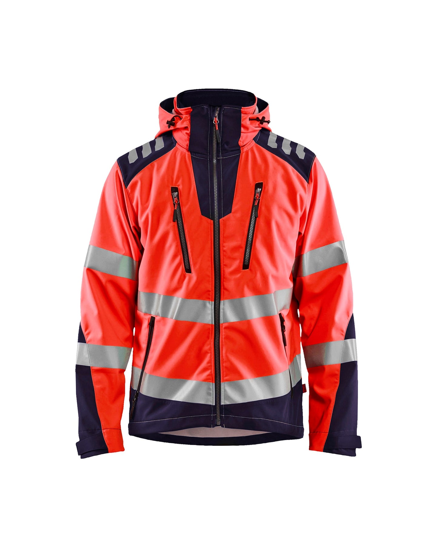 4491 Blaklader HIGH VIS LIGHT SOFTSHELL JACKET