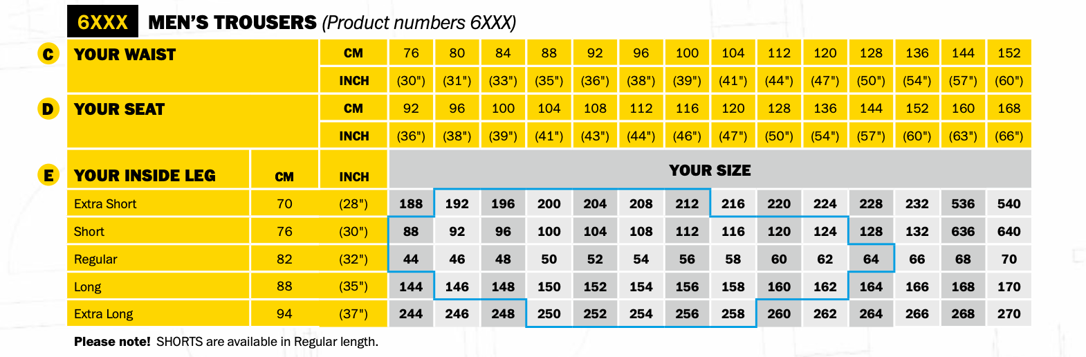 Snickers Workwear Size Chart  HLS Ultimate Guide