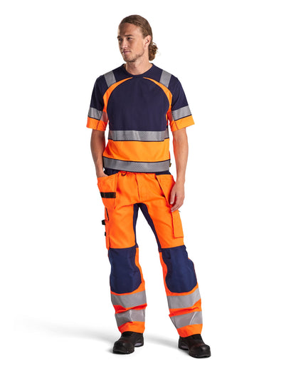 1552 HI-VIS TROUSERS WITH STRETCH
