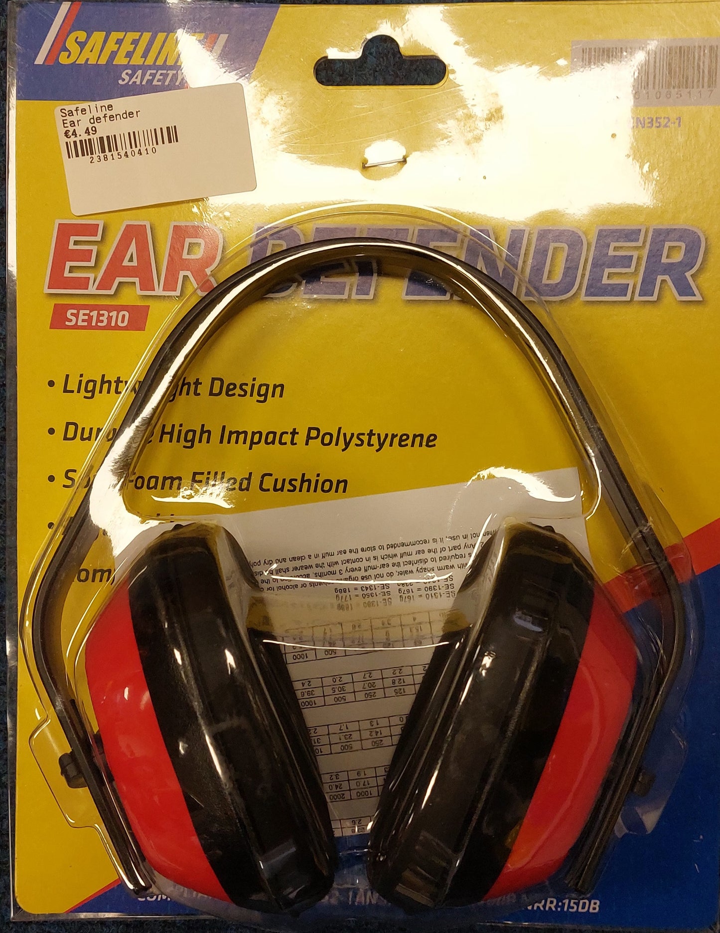 SAFELINE EAR DEFENDER