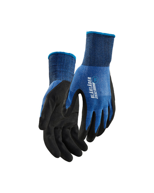 2932 Work Glove Nitrile Coated Cornflower blue - 12 pack