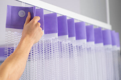 Extra Long Disposable Curtain 7.5m x 2.5m Drop